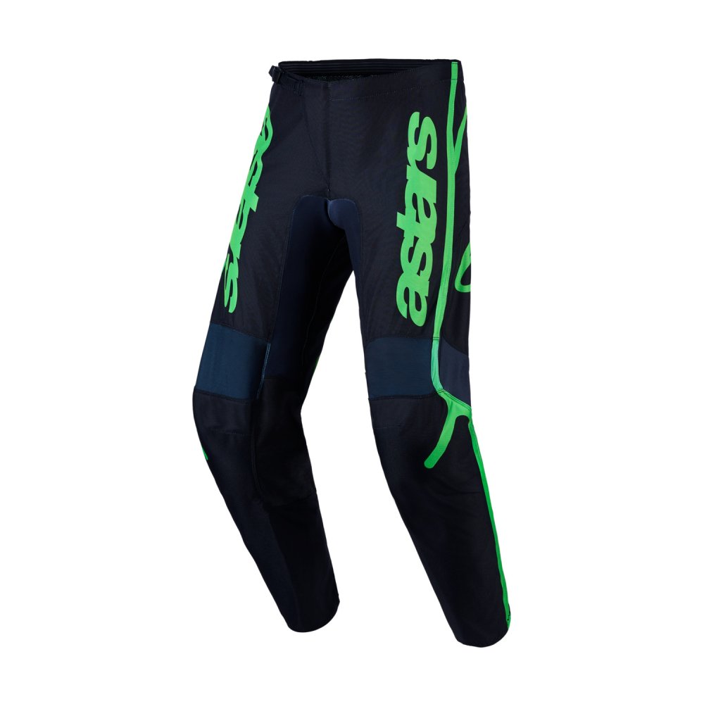 kalhoty FLUID APEX V2, ALPINESTARS (černá/zelená fluo) 2027