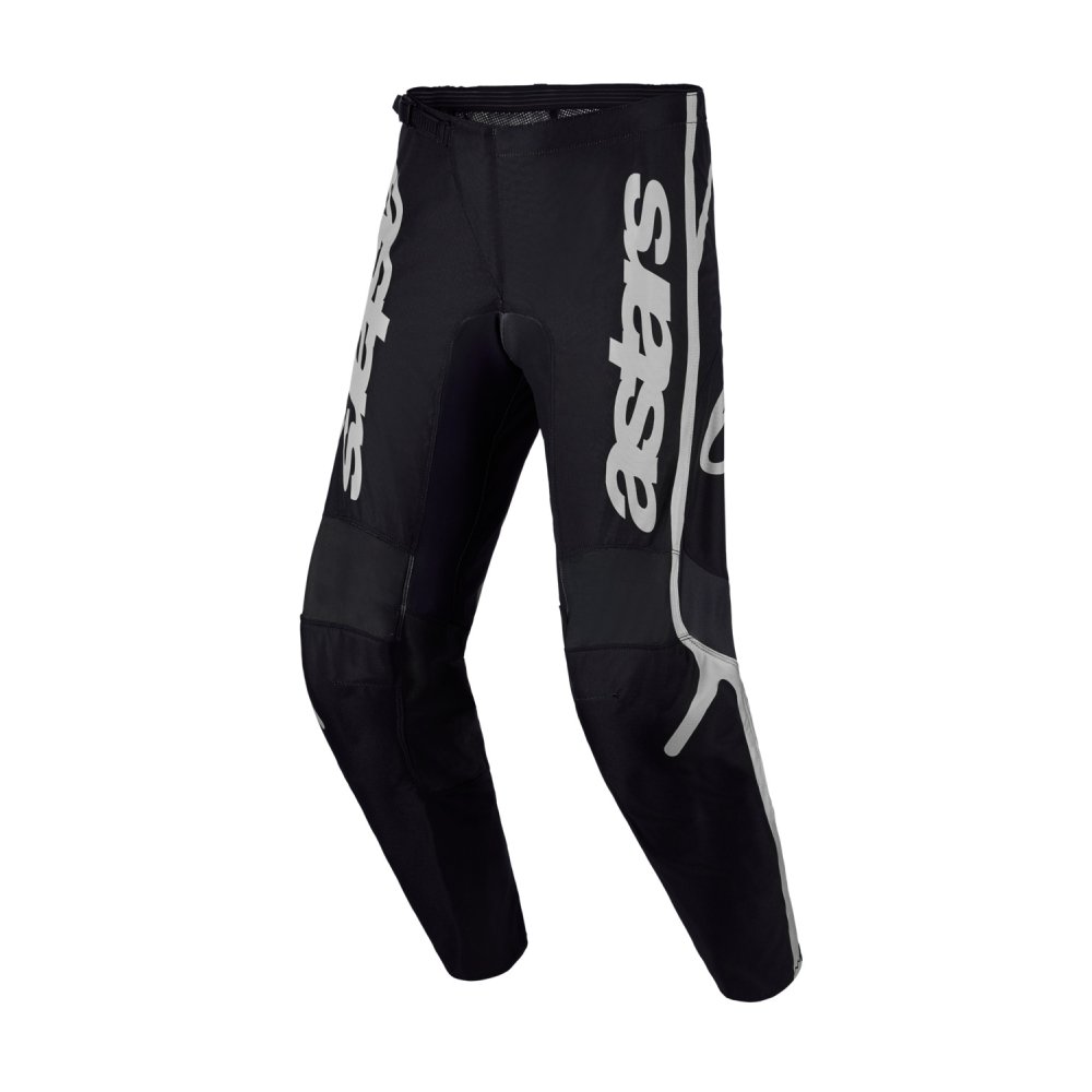 kalhoty FLUID APEX V2, ALPINESTARS (černá/stříbrná) 2027