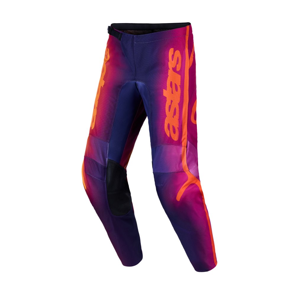 kalhoty FLUID KEPLER, ALPINESTARS (tmavě fialová/oranžová) 2027