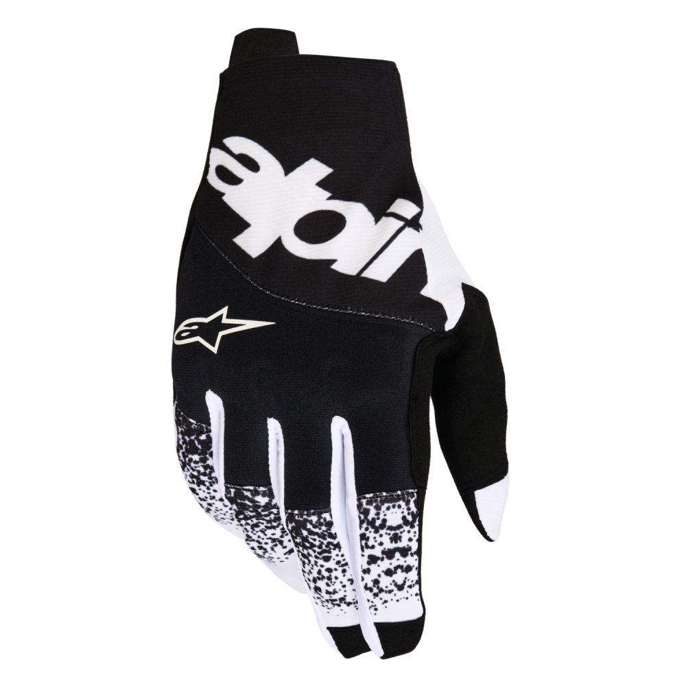 rukavice TECHSTAR, ALPINESTARS (bílá/černá) 2027
