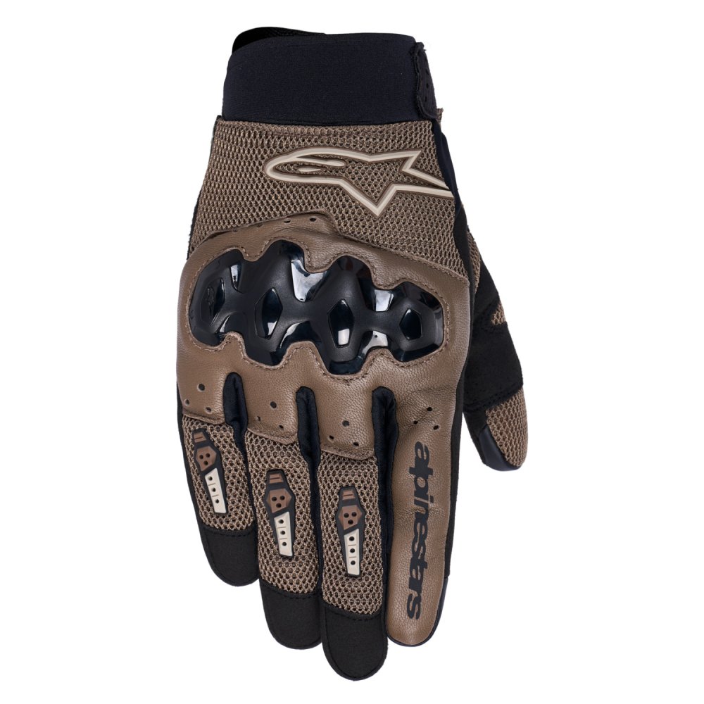 rukavice MEGAWATT V2 AIR, ALPINESTARS (hnědá/černá) 2027