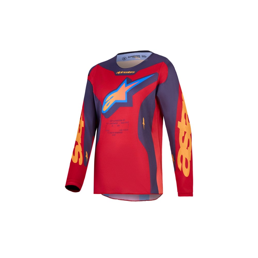 dres RACER HUNT YOUTH, ALPINESTARS, dětské (červená/tmavě šedá/gradient) 2027