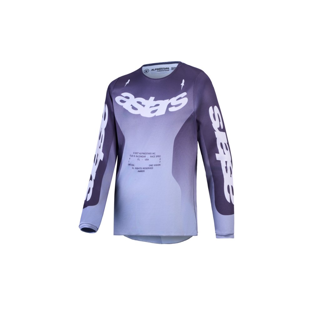 dres RACER AMBER YOUTH, ALPINESTARS, dětské (tmavě šedá/světle šedá) 2027