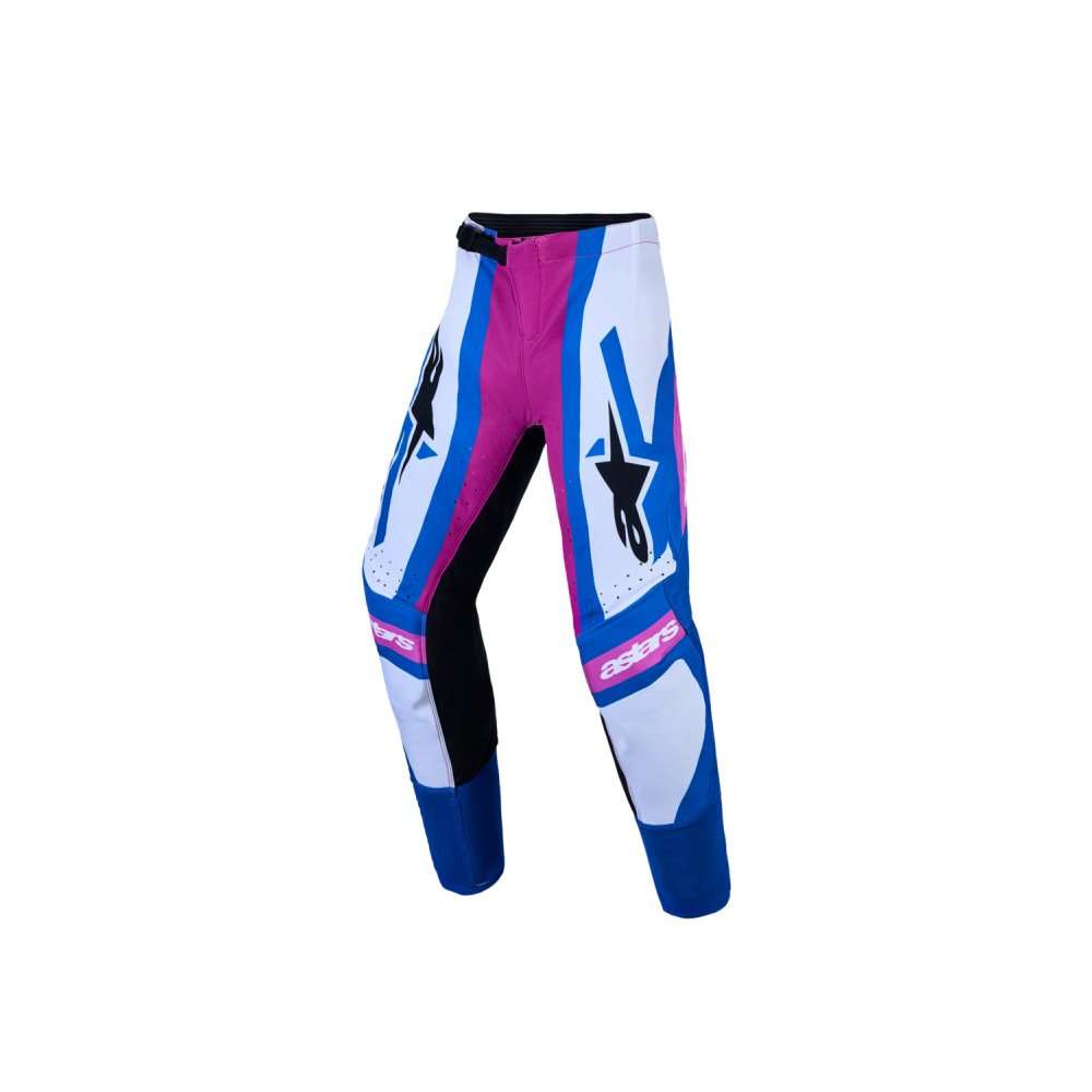 kalhoty SUPERTECH MAVEN YOUTH, ALPINESTARS, dětské (bílá/modrá/gradient/fialová) 2027