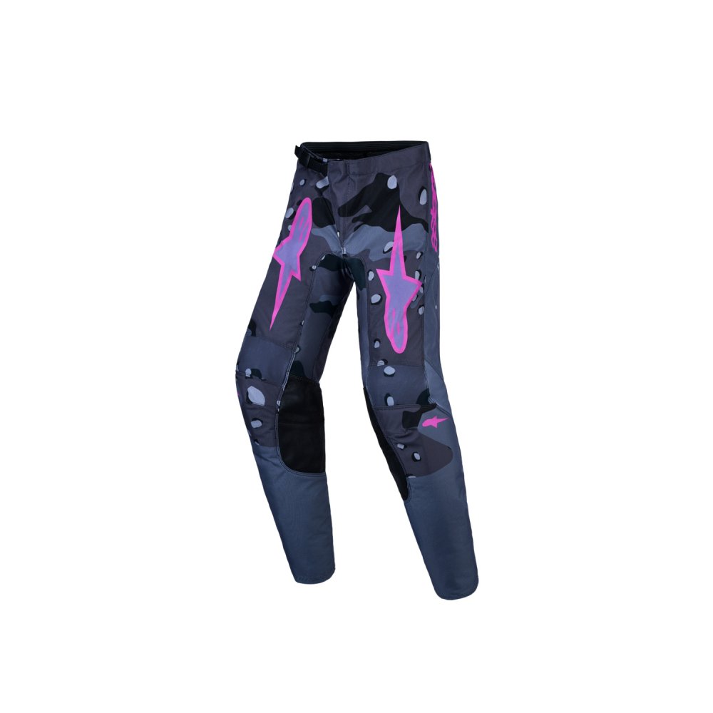 kalhoty FLUID LONE YOUTH, ALPINESTARS, dětské (šedá camo/fialová) 2027