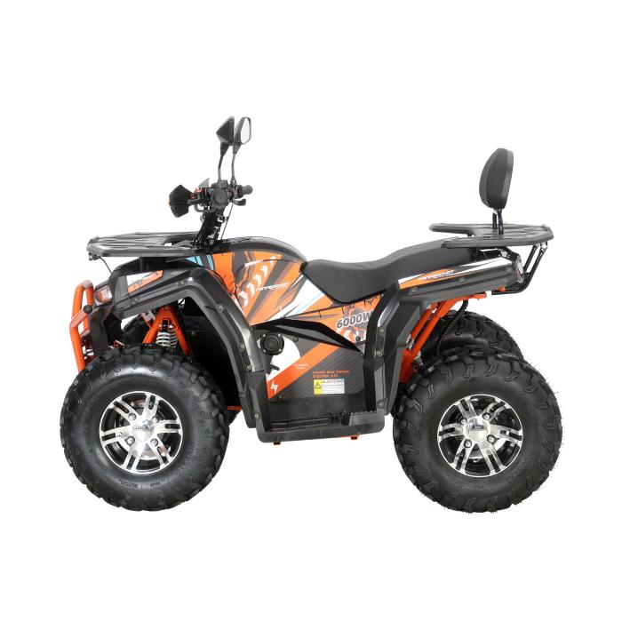 elektrická čtyřkolka MRM TerraX 6000W oranžová, Varianta osobní odběr - rozebraný stroj