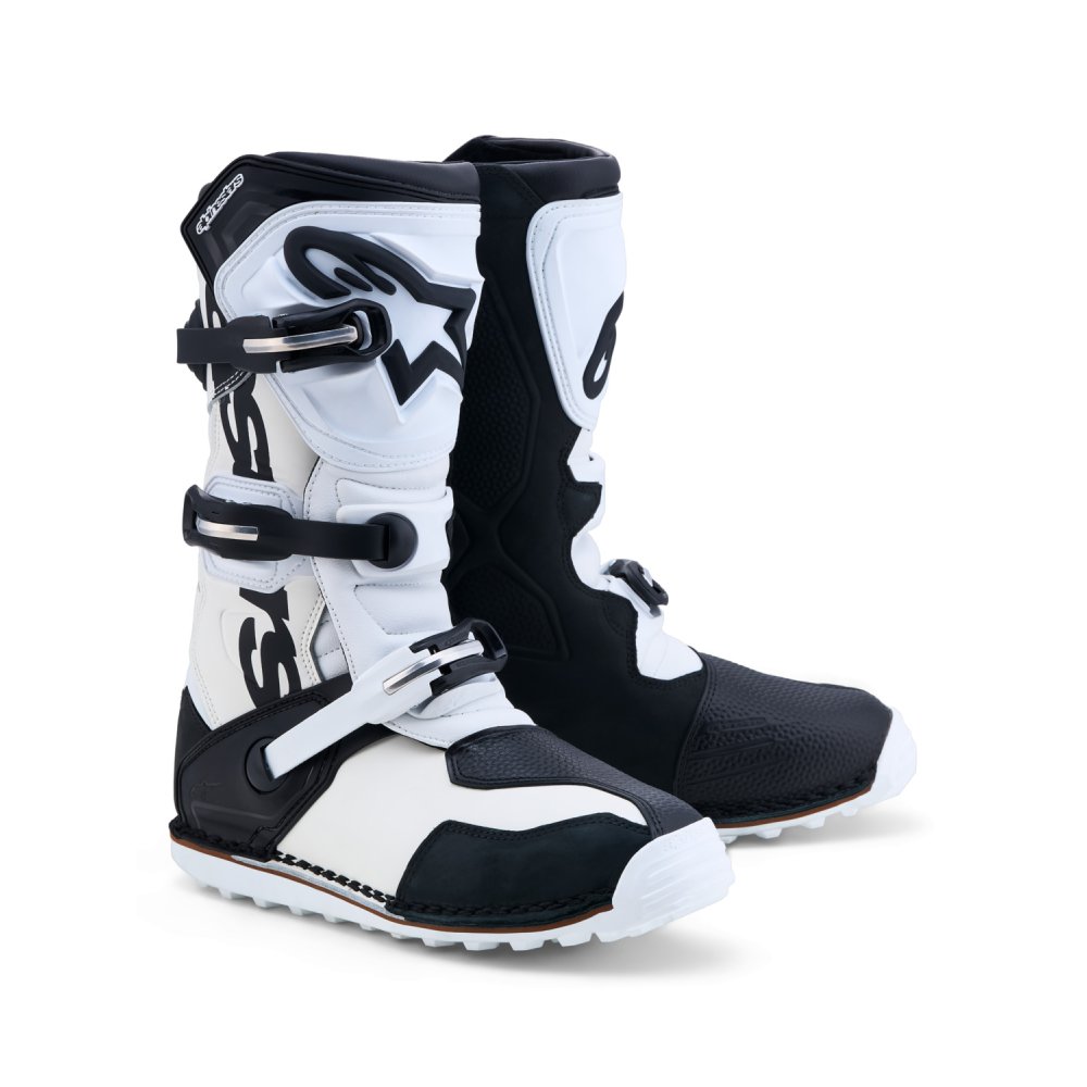 boty TECH TRIAL, ALPINESTARS (černá/bílá) 2027