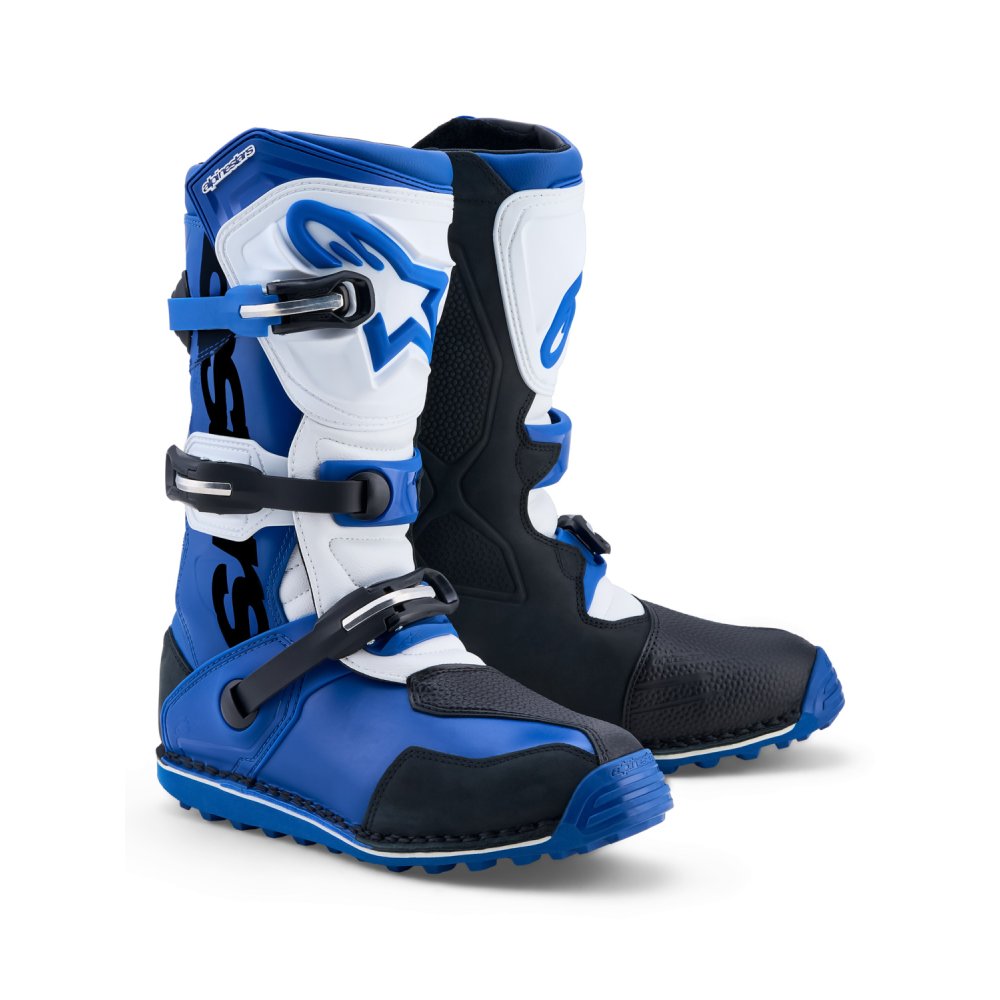 boty TECH TRIAL, ALPINESTARS (tmavě modrá/černá/bílá) 2027