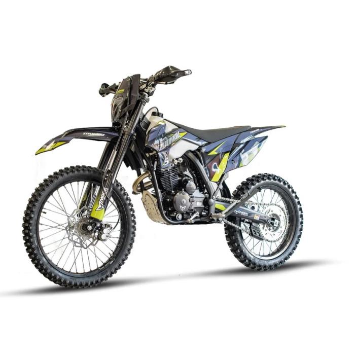pitbike Zuumav K5 250 kola 21/18 šedo/zelený