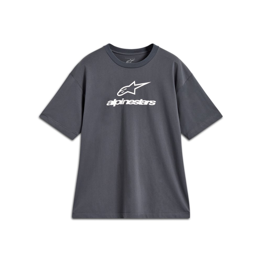 triko PRELUDE OVERSIZED CSF, ALPINESTARS (tmavě šedá)
