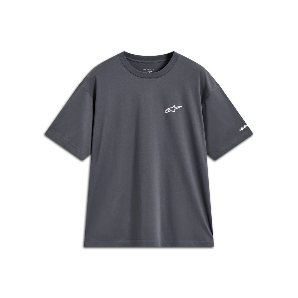 triko MANDATE OVERSIZED CSF, ALPINESTARS (tmavě šedá)
