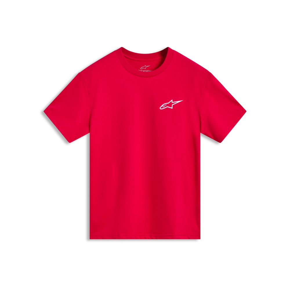 triko COMBO BACK CSF, ALPINESTARS (červená/bílá)