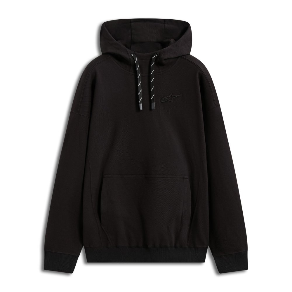 mikina CAMINO TEXTURED OVERSIZED HOODIE, ALPINESTARS (černá off black)