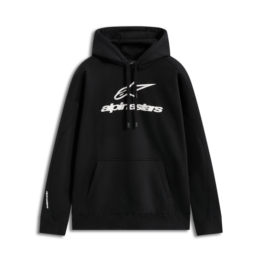 mikina PRELUDE OVERSIZED HOODIE, ALPINESTARS (černá)