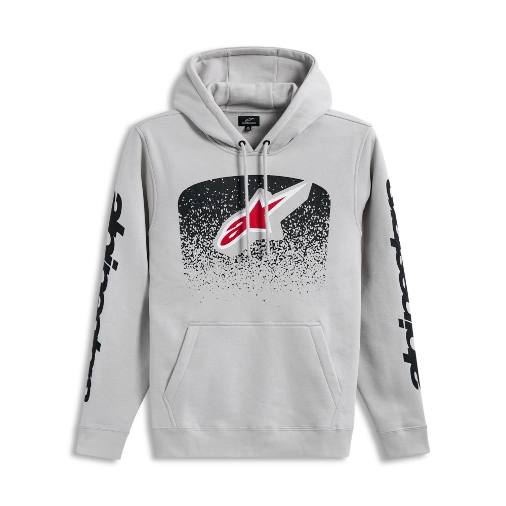 mikina OBSESSED HOODIE, ALPINESTARS (šedá)