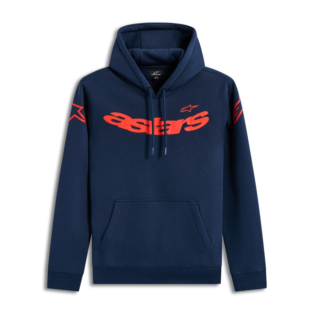 mikina VELOCIFIER HOODIE, ALPINESTARS (modrá)