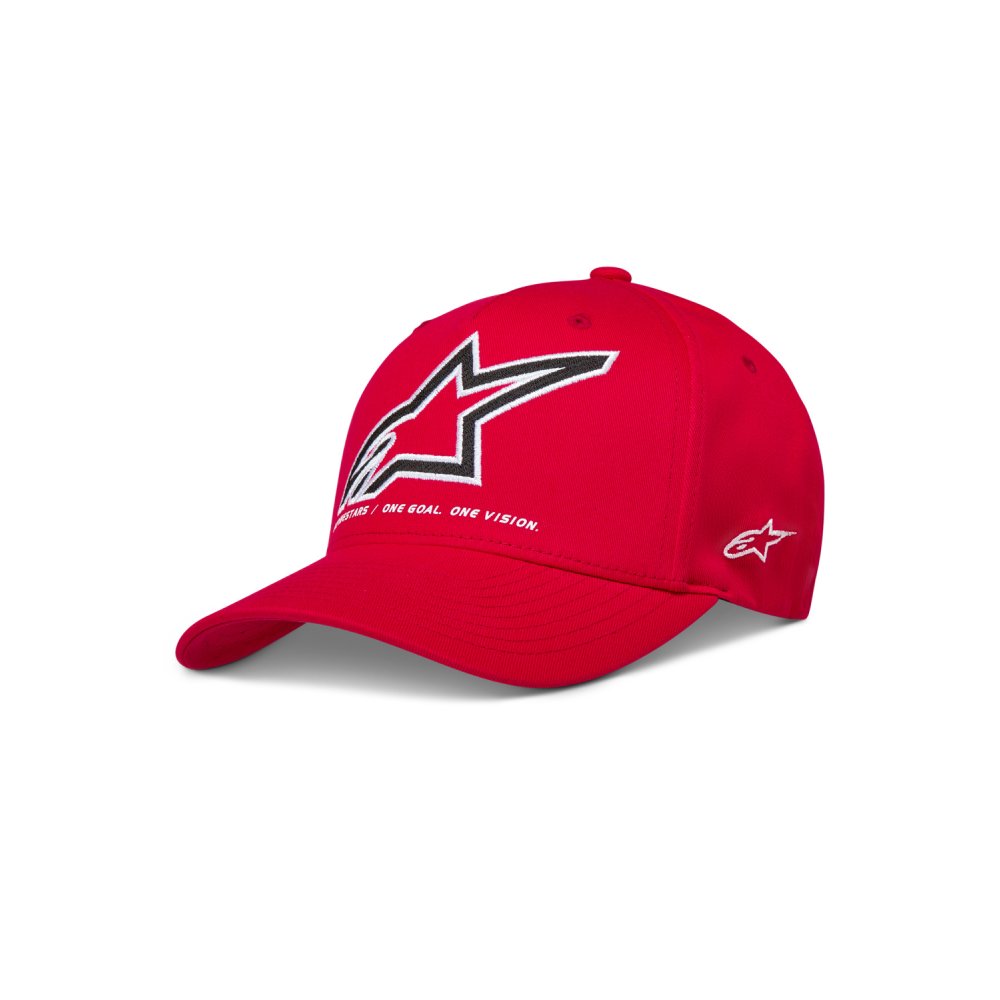 kšiltovka LINEOUT, ALPINESTARS (červená)