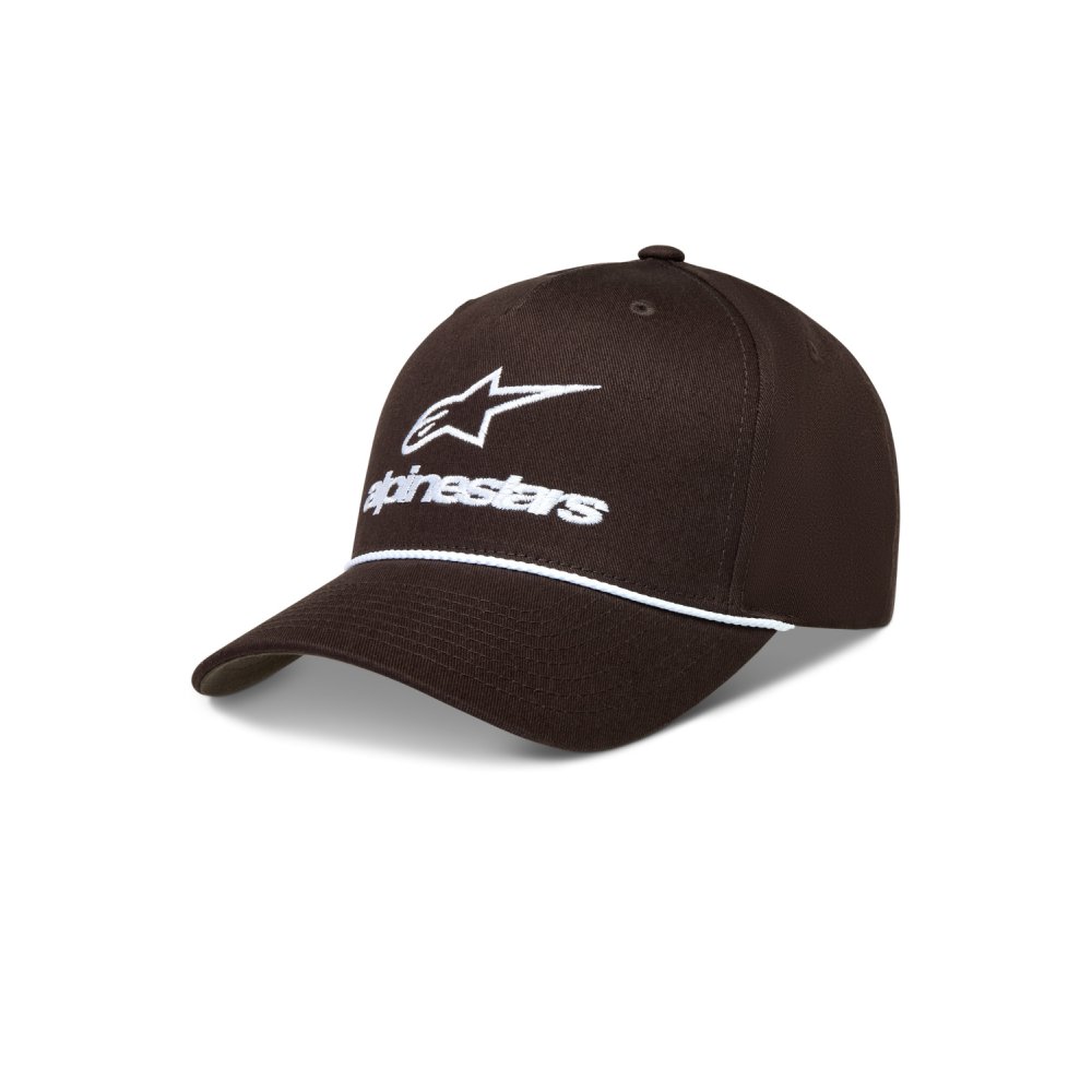 kšiltovka COMBO LOGO SNAPBACK, ALPINESTARS (hnědá)