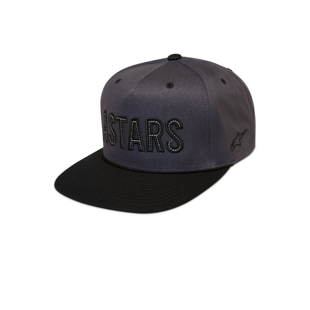 kšiltovka STADIUM SNAPBACK, ALPINESTARS (tmavě šedá/černá)