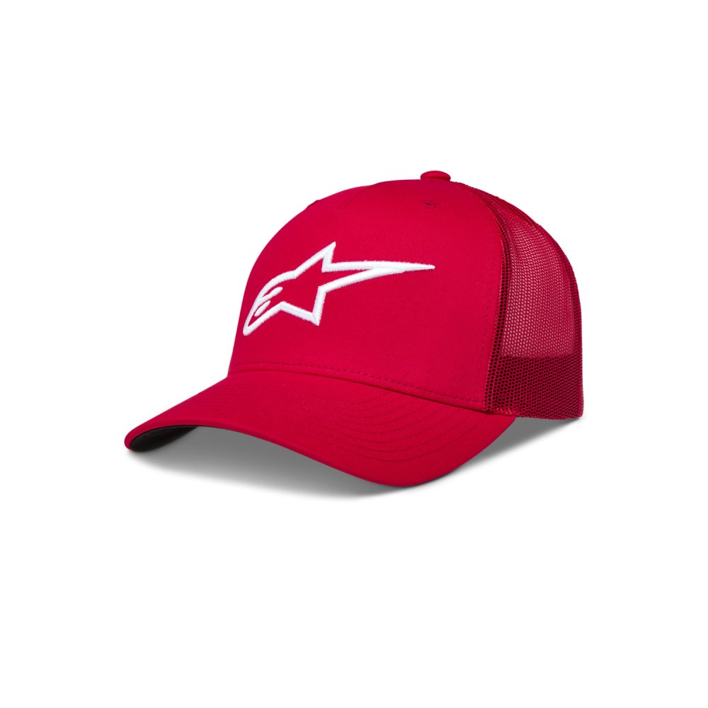 kšiltovka AGELESS, ALPINESTARS (červená/červená)