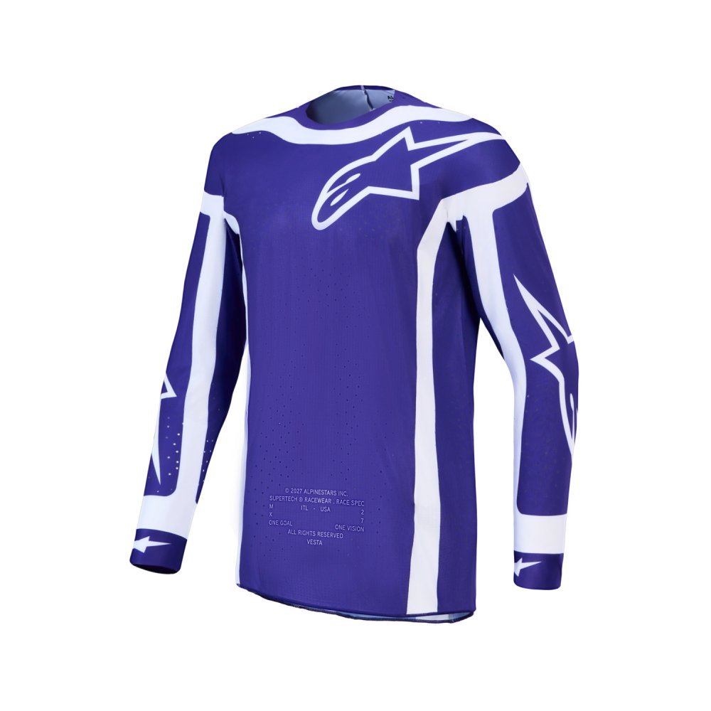 dres SUPERTECH VESTA, ALPINESTARS (tmavě modrá/bílá) 2027