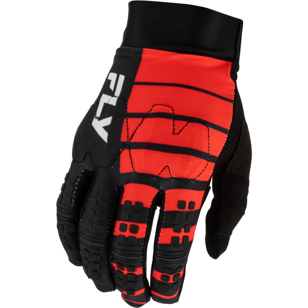 rukavice EVO DST BOLT, FLY RACING - USA (černá/červená)