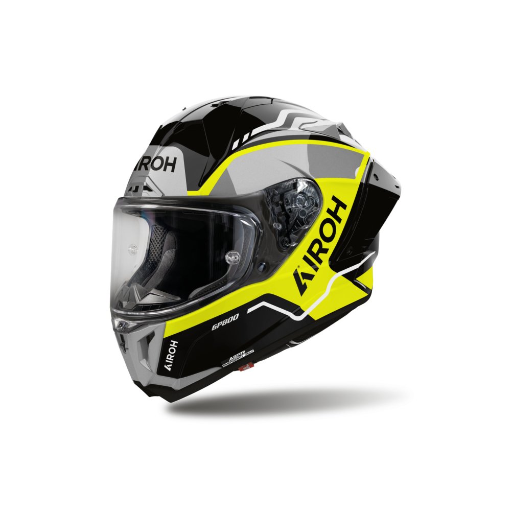přilba GP800 Lane, AIROH (fluo žlutá lesklá) 2027