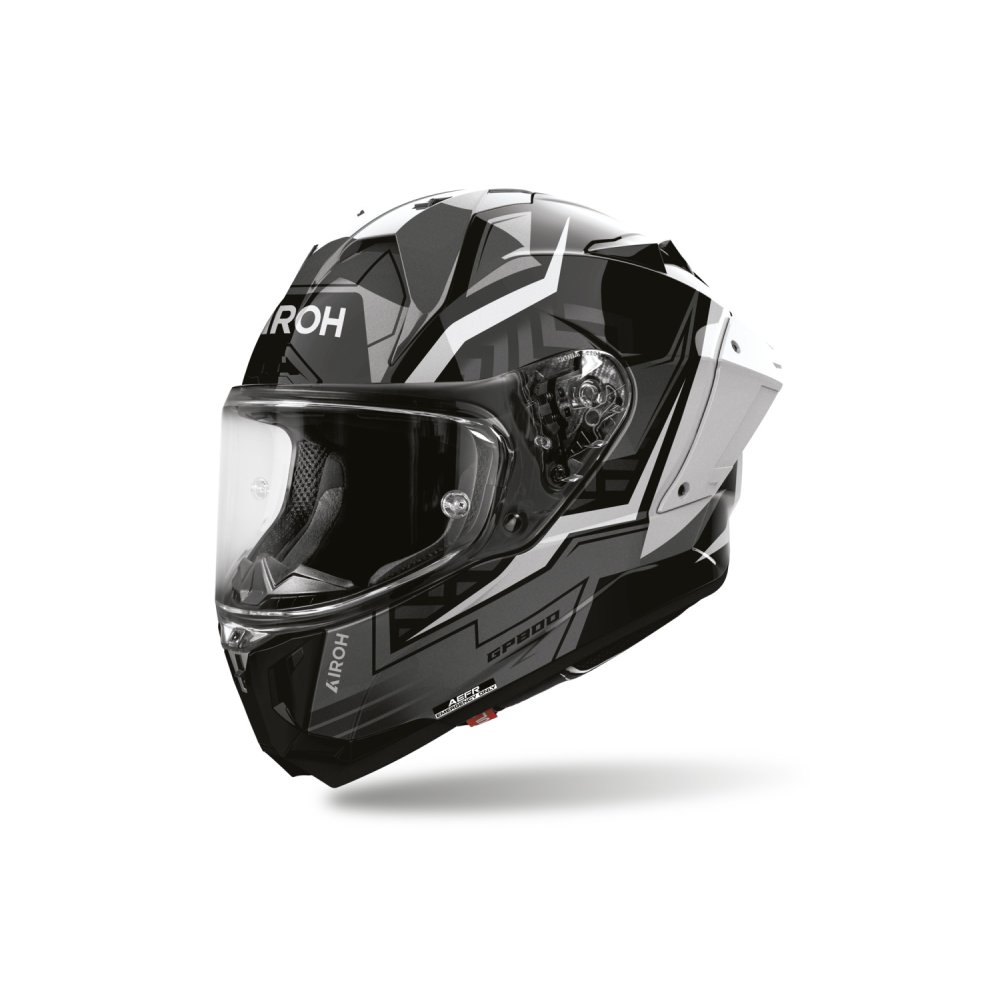 přilba GP800 Victory, AIROH (stříbrná lesklá) 2027