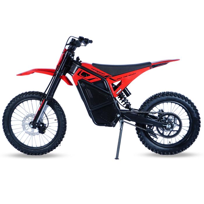 elektrická motorka MRM M8 10kW kola 19/17 červený