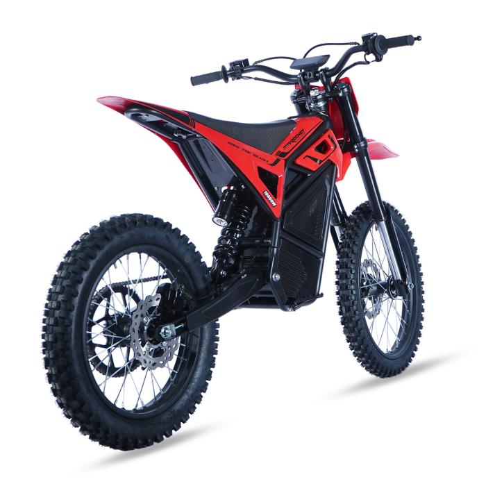 elektrická motorka MRM M8 10kW kola 19/17 červený
