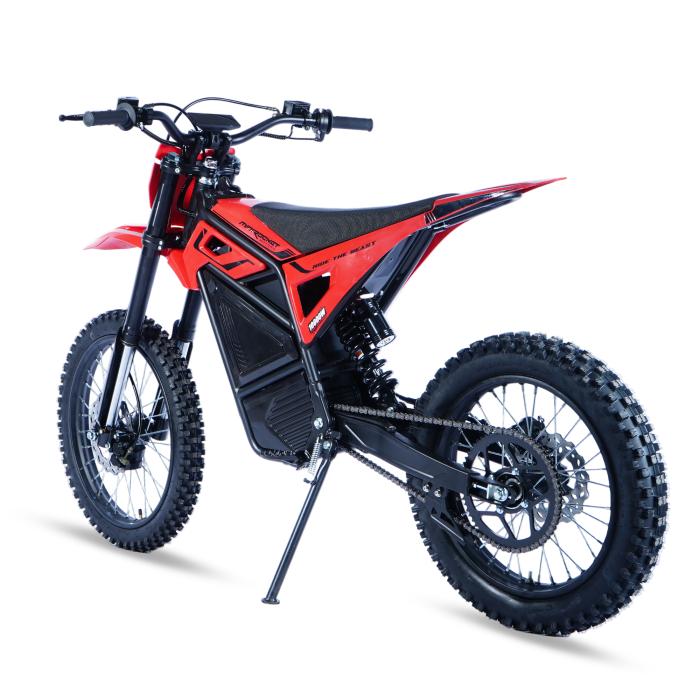 elektrická motorka MRM M8 10kW kola 19/17 červený
