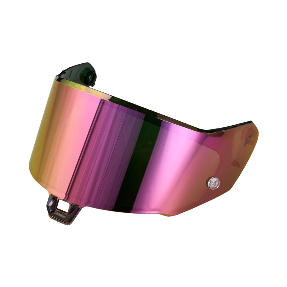 plexi pro přilby SUPERTECH S-R7/S-R10 verze S-02.1-R, ALPINESTARS (zrcadlové iridium ABSOLUTE VISION™)