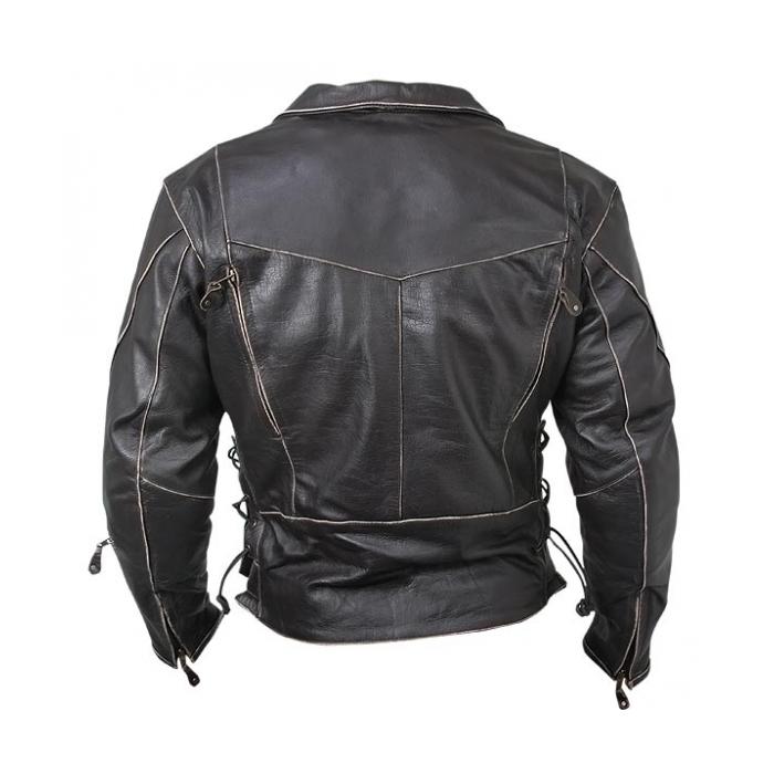 kožená bunda na motorku Terminator, Velikost XXL