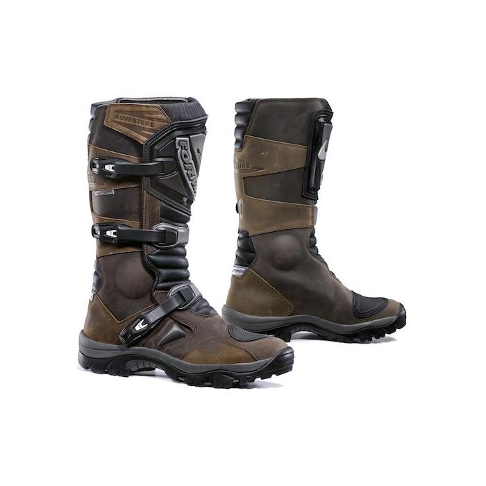 boty na cestovní enduro Forma Adventure hnědé, Velikost bot 45