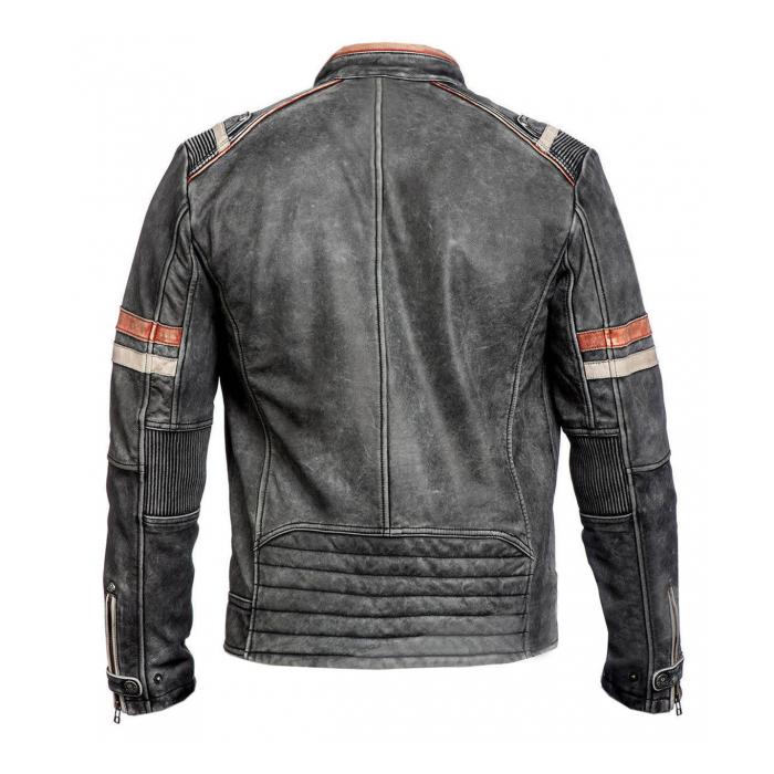 kožená bunda na motorku Ultimate Vintage, Velikost M