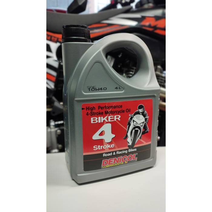 motorový olej Denicol BIKER 4T 10W40 - 4l