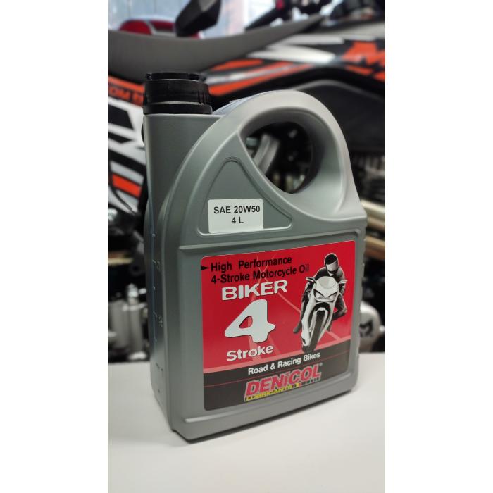 motorový olej Denicol BIKER 4T 20W50 - 4l