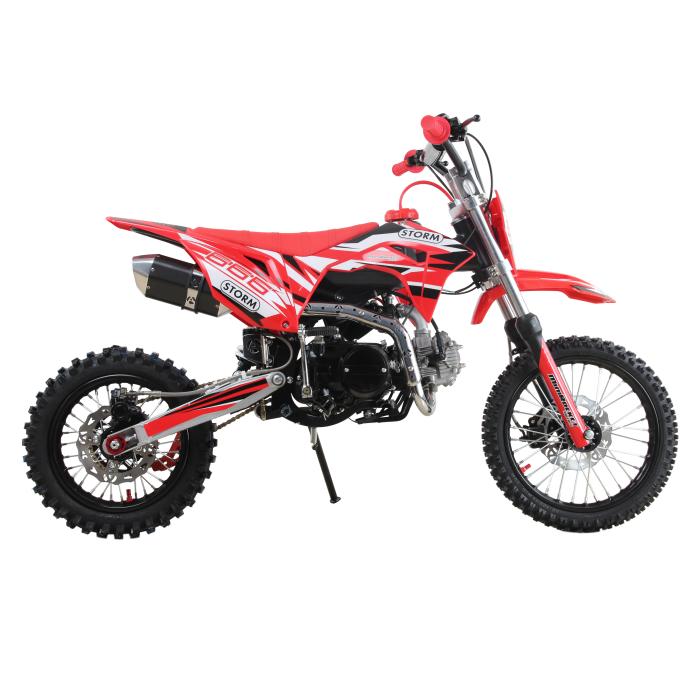 pitbike Mini Rocket Storm 125ccm červený