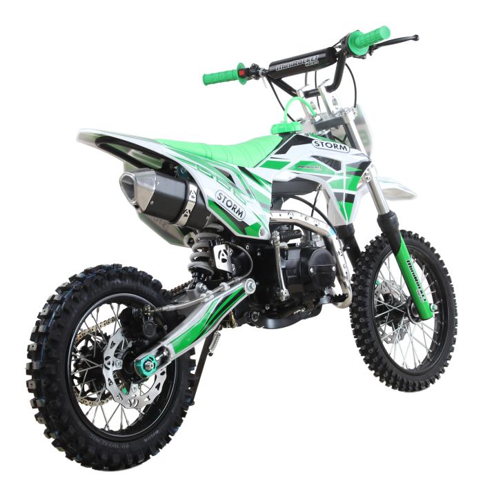 pitbike Mini Rocket Storm 125ccm zelený