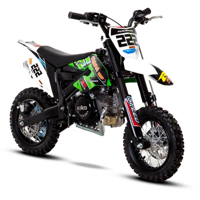 dětská motorka Mini Rocket TRO 50 4T, Barevná možnost zelená