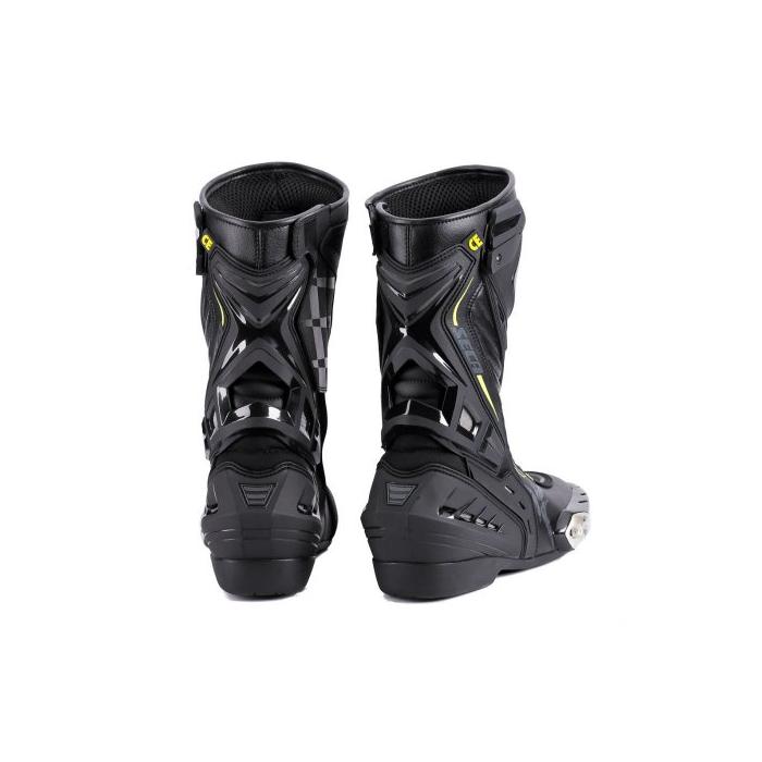 boty na moto Seca Hyper černé, Velikost bot 40