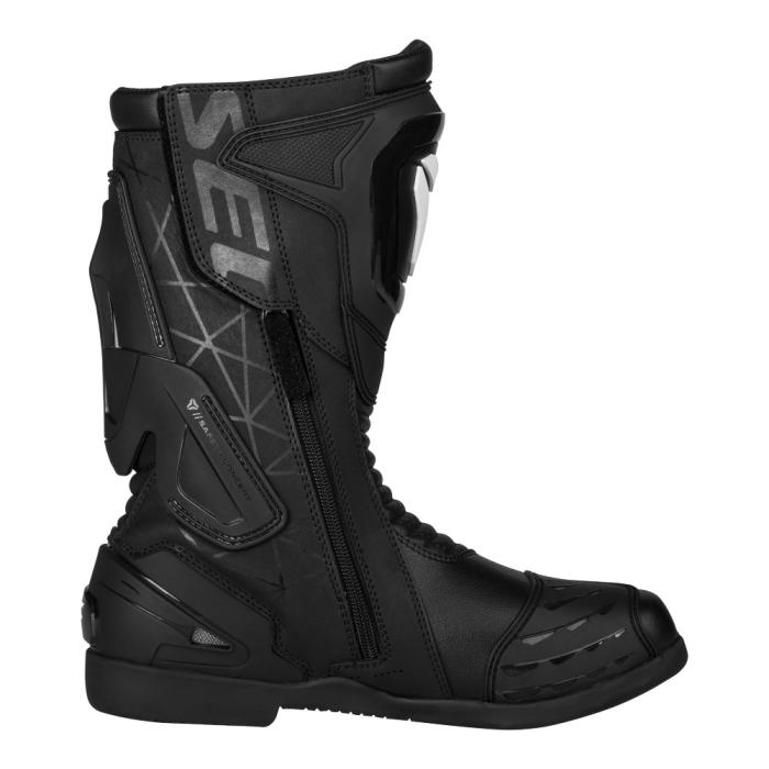 boty na moto Seca Hyper II černé, Velikost bot 37