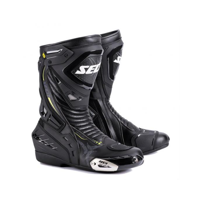 boty na moto Seca Hyper černé
