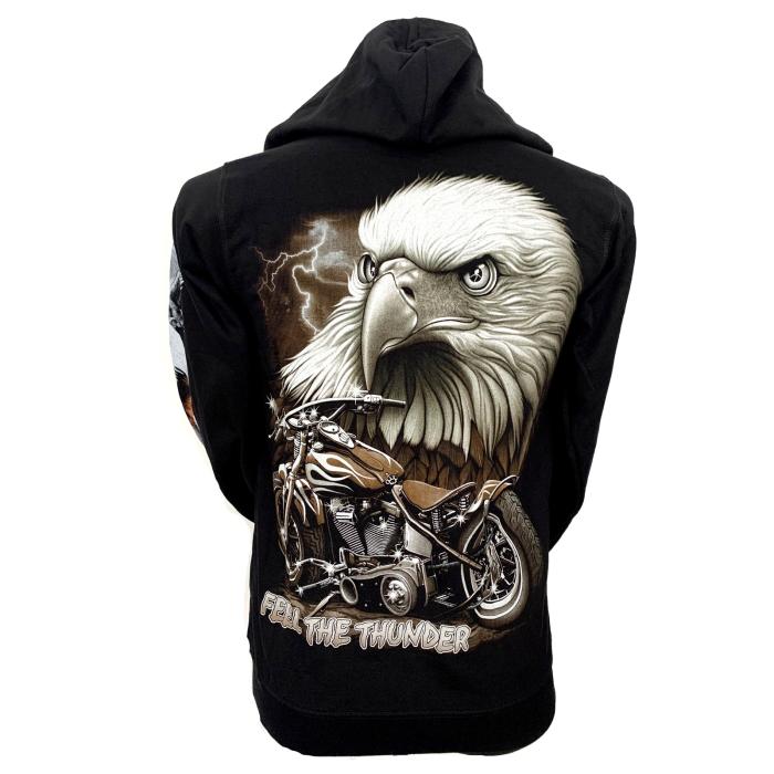 moto mikina s potiskem