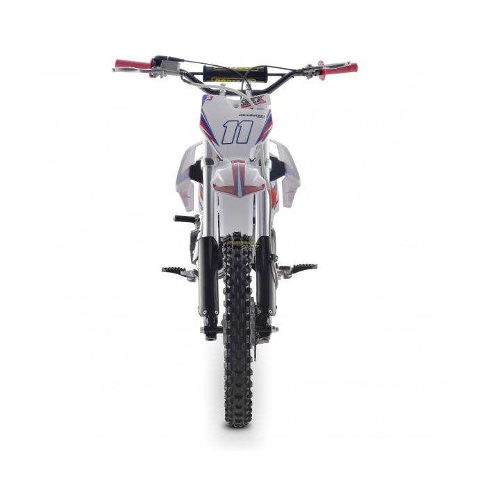pitbike Mini Rocket Super Pit 125, Barevná možnost červeno/modro/bílá