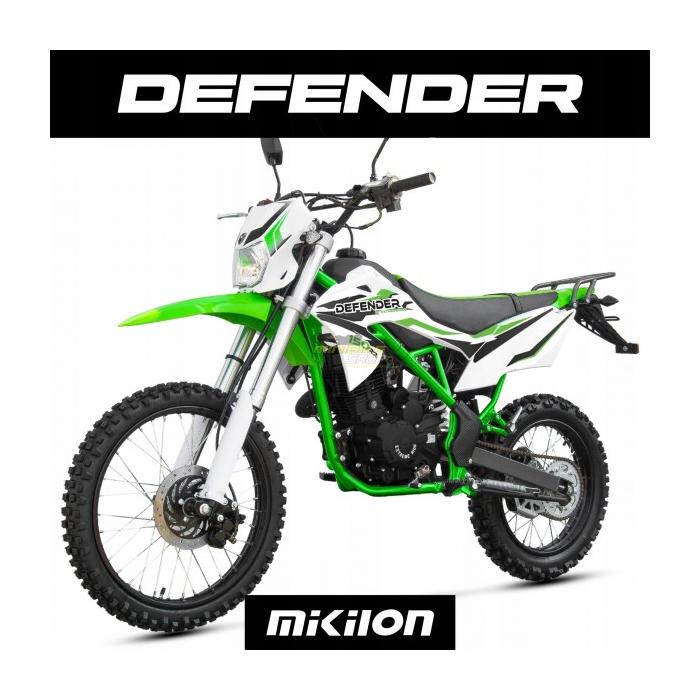 pitbike Mikilon Defender 150 RR, Barevná možnost zelená