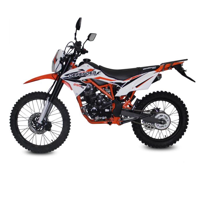 pitbike Mikilon Defender 250 RR, Barevná možnost zelená