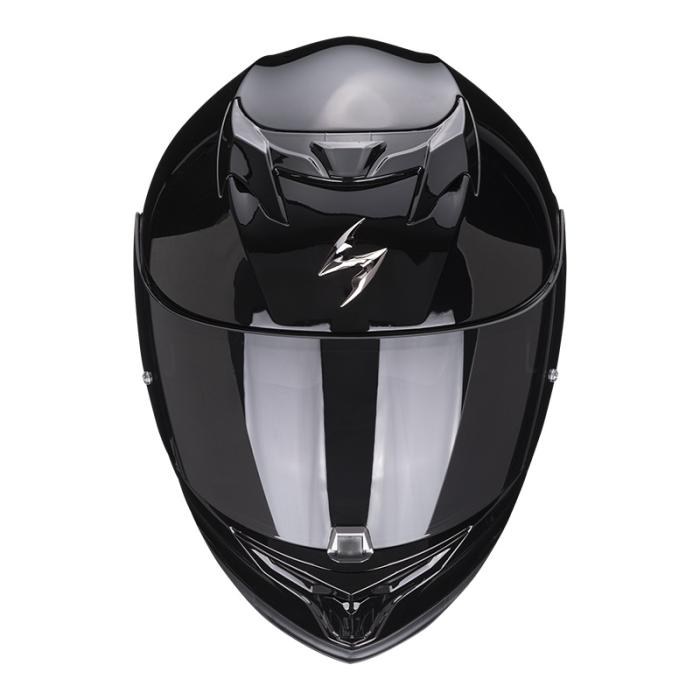 helma na motorku Scorpion EXO 520 Evo Air černá lesklá, Velikost XL