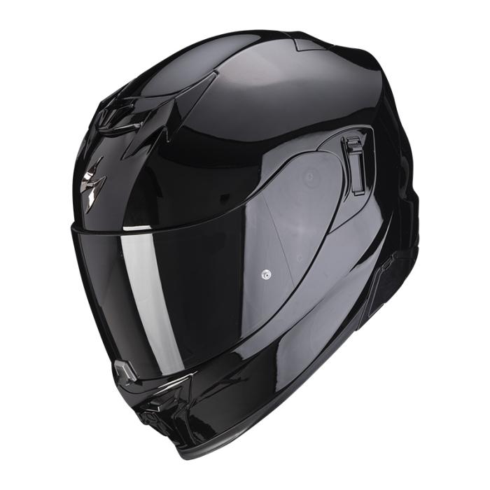 helma na motorku Scorpion EXO 520 Evo Air černá lesklá, Velikost XS