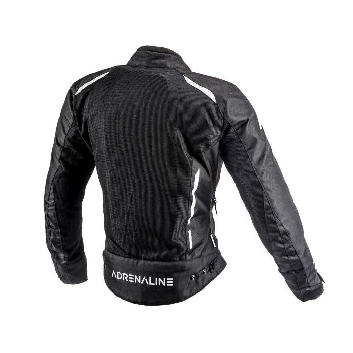 dámská letní bunda na motorku Adrenaline Meshtec 2.0 černá, Velikost XS